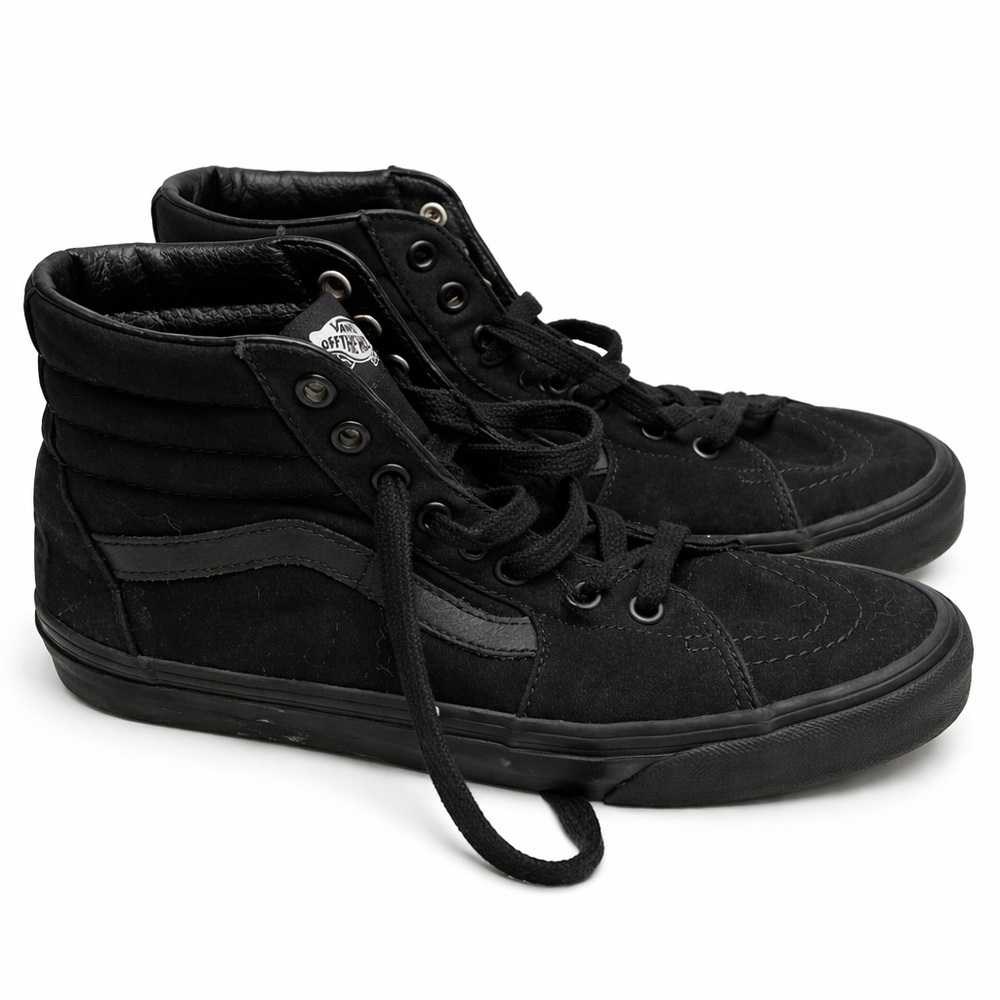 Vans Black Sneakers Classic Design High top